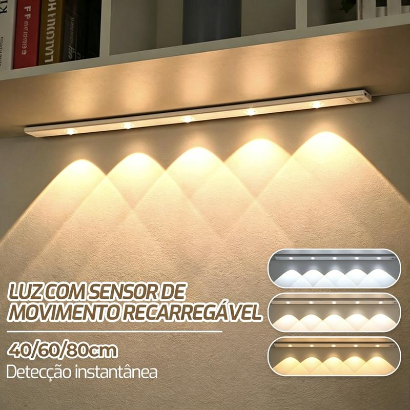 Efeito de luz ondulada da luminária