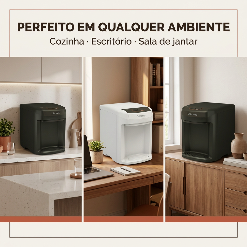 Perfeito em qualquer ambiente — cozinha, escritório e sala de jantar